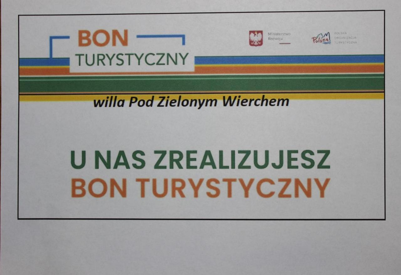 Willa Pod Zielonym Wierchem Ζακοπάνε Εξωτερικό φωτογραφία